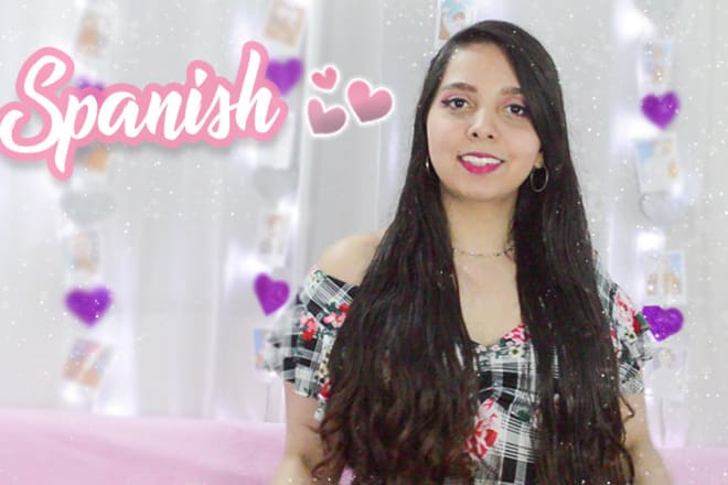 I will be a spanish translator, proofreader and copywriter
