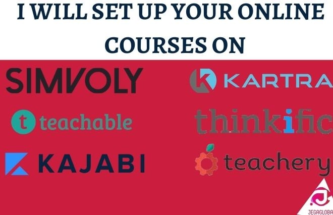 I will be your expert in kajabi, kartra, teachable, thinkific, and wordpress