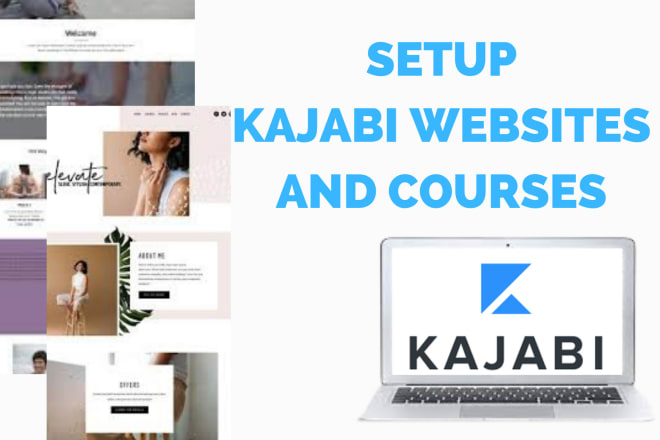 I will be your kajabi website expert, setup online courses sales page pipeline sequence