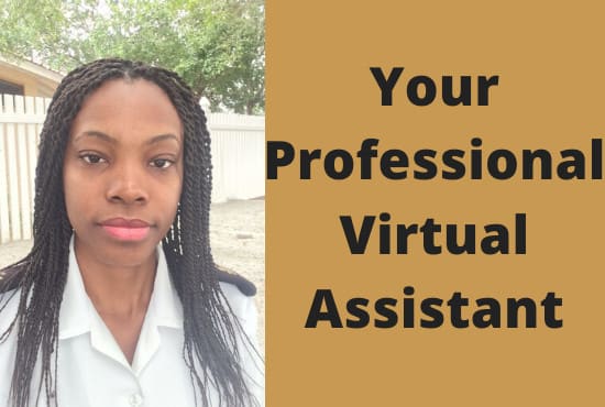 I will be your professional virtual assistant