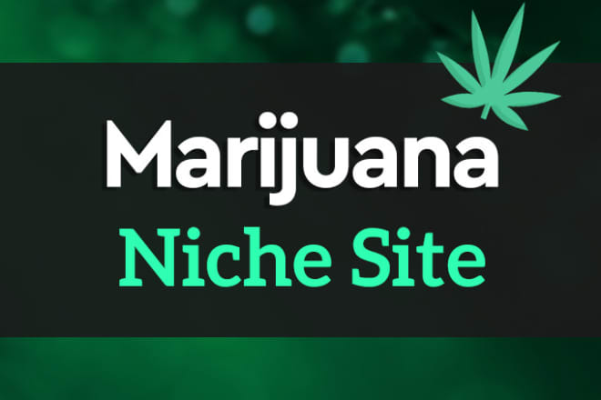 I will build autopilot cbd marijuana site for passive income