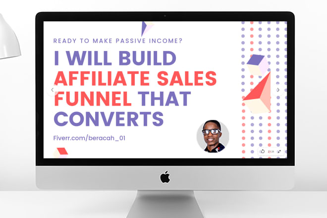 I will build clickfunnels clickbank affiliate sales funnel, affiliate marketing