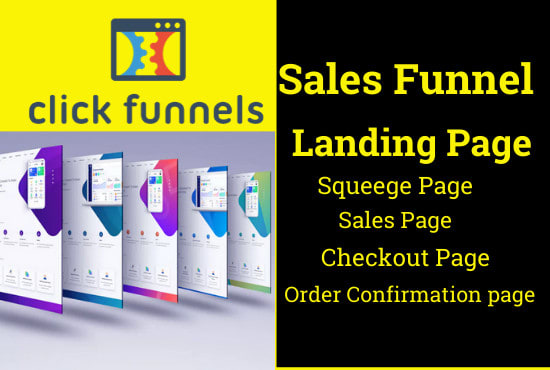 I will build clickfunnels using clickfunnel or wordpress sales funnel