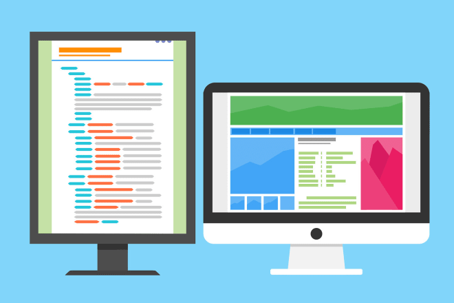 I will code a website with free hosting and a custom domain name