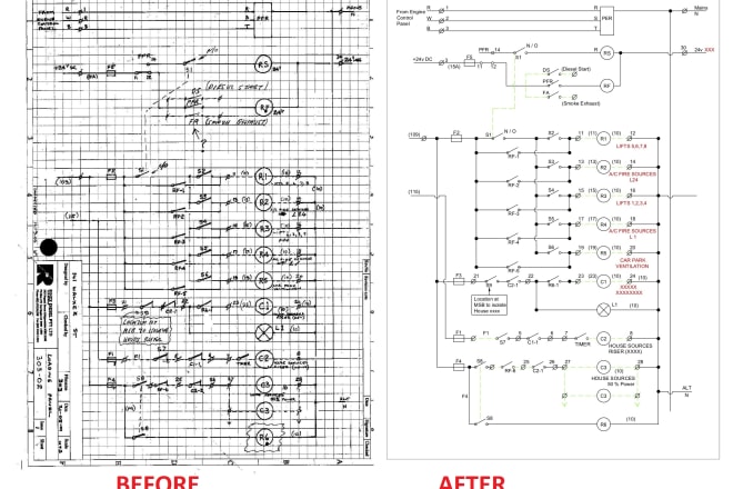 I will convert pdf, jpg, hand drawn sketchs into autocad dwg, dxf