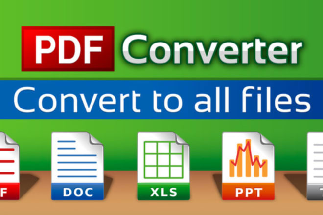 I will convert PDF to excel or any data entry