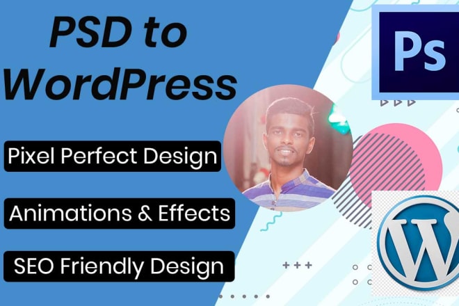 I will convert PSD to responsive wordpress website