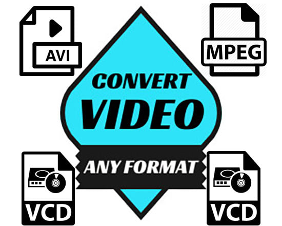 I will convert video to any file format avi mpeg mp4 wmv