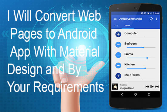I will convert website to android app facebook or admob integration
