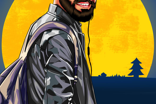 I will convert your image into super cool vector art