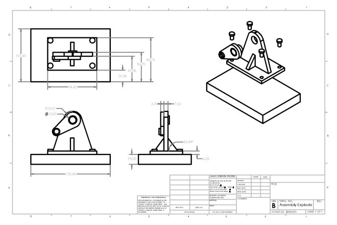 I will create 2d engineering drawings, mechanical drawings, sketches