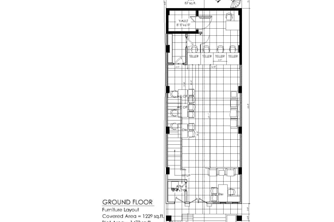 I will create 2d floor plans of your building