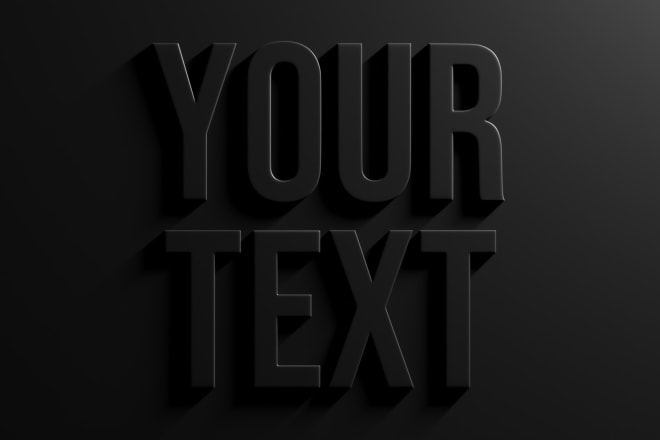 I will create a 3d wallpaper with your name