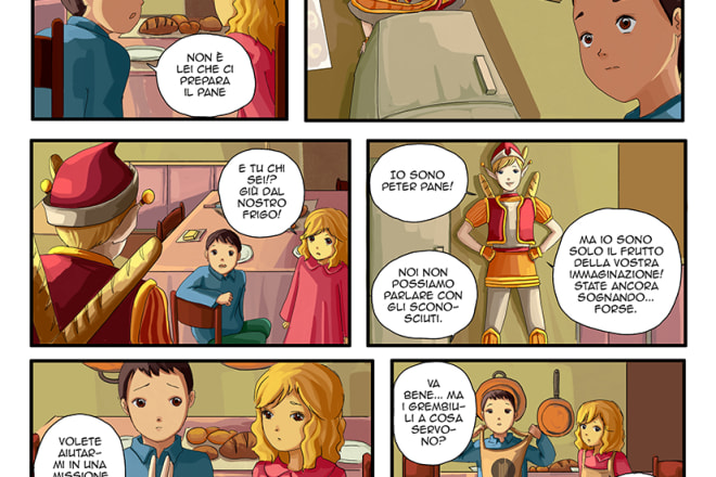 I will create a beautiful manga comic from your scripts