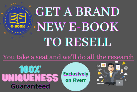 I will create a brand new ebook on any niche