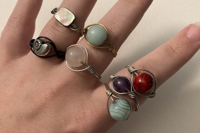 I will create a custom wire ring for you