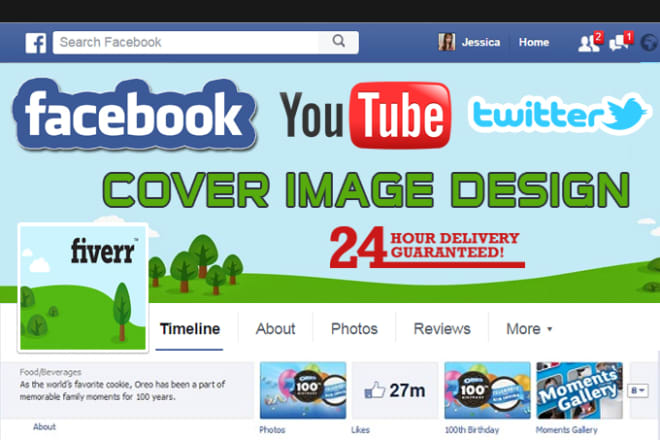 I will create a facebook timeline cover photo banner