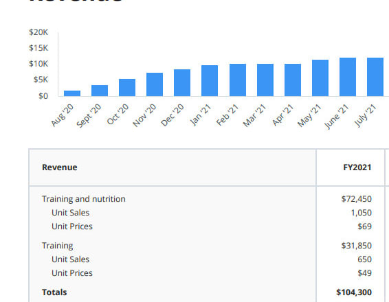 I will create a financial plan for any business startup