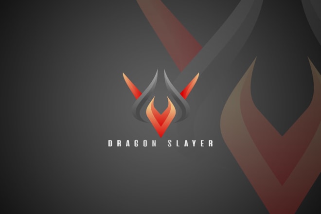 I will create a gaming logo wallpaper