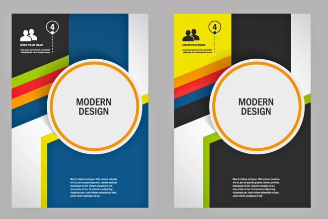 I will create a modern book cover design professionally