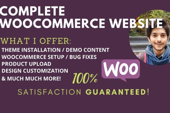 I will create a wordpress woocommerce store