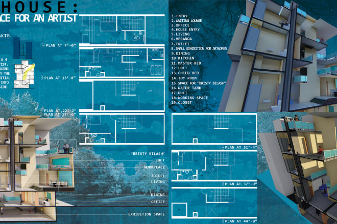 I will create awesome professional architectural portfolio,presentation,brochure design