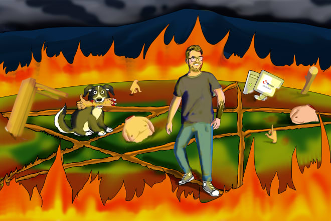 I will create cartoon comic and custom illustrations