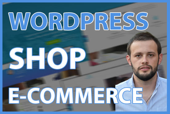 I will create ecommerce wordpress website for you