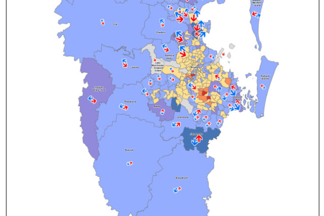 I will create gis maps with arcgis, qgis, google earth