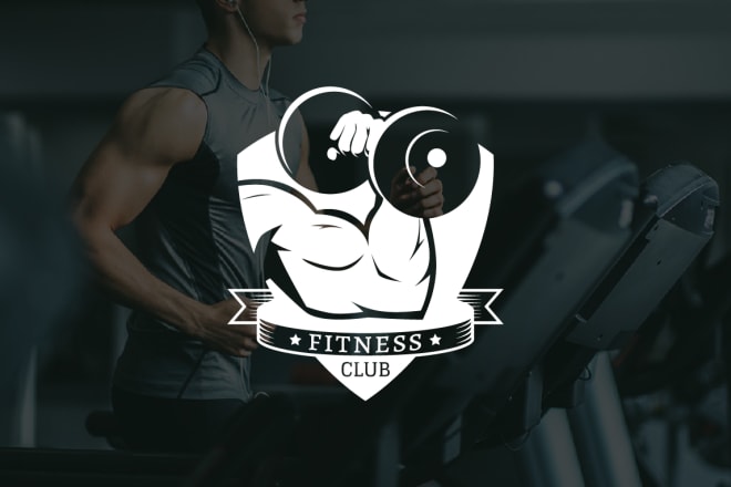 I will create gym logo design