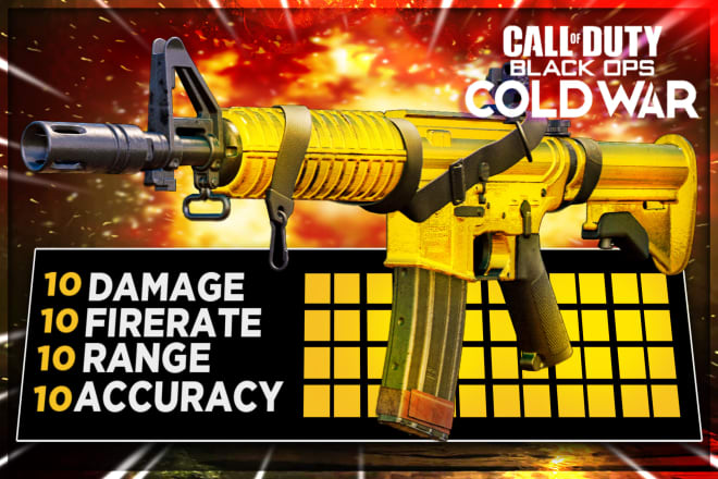 I will desgin call of duty cold war warzone warfare youtube gaming thumbanil