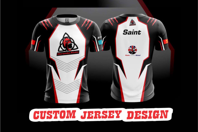 I will design a full print sublimation jersey or uniform