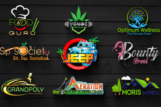 I will design a modern and professional 3d logo for your business