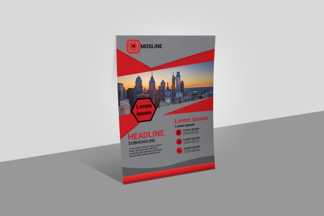 I will design a trending flyer for you