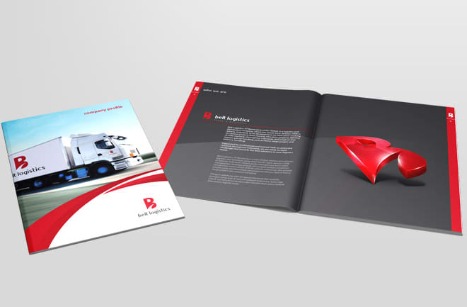 I will design company profile, portfolio, presentation folder