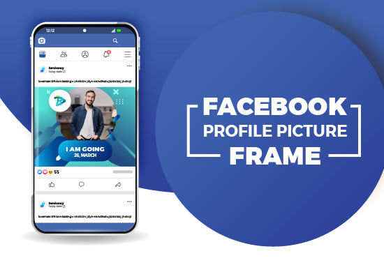 I will design cool facebook, instagram profile picture frame