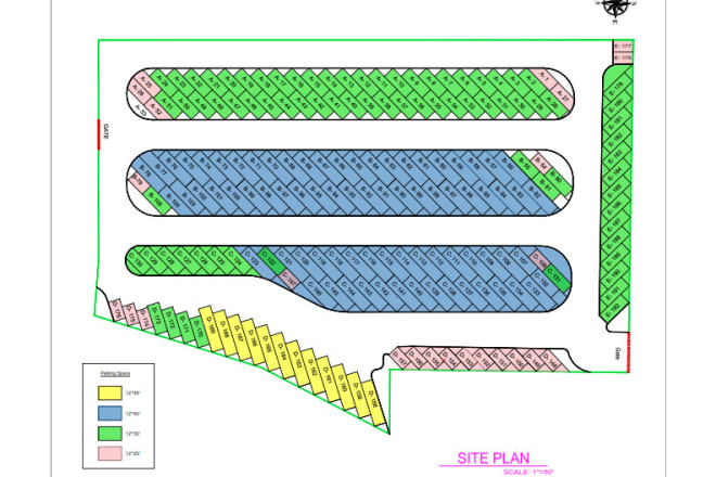 I will design, develop a parking plan in 2d, 3d shots, animation