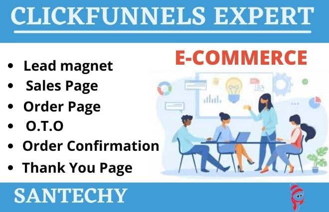 I will design expert clickfunnels sales funnel, webinar on click funnel or go highlevel