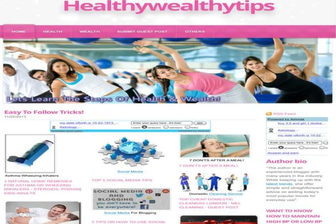 I will design good looking website or blog