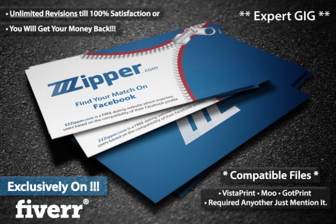 I will design professional business card