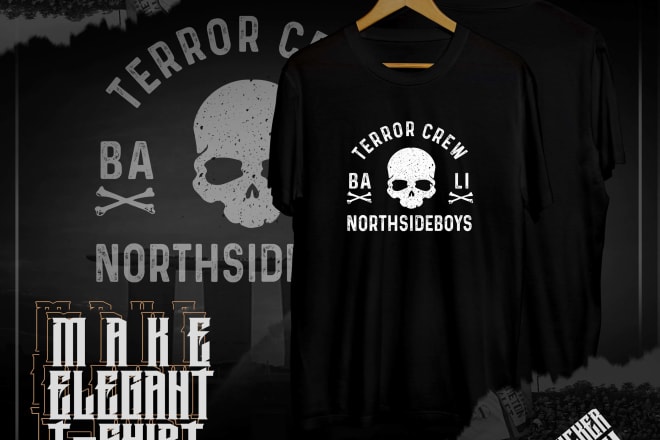 I will design unique and awesome tshirt
