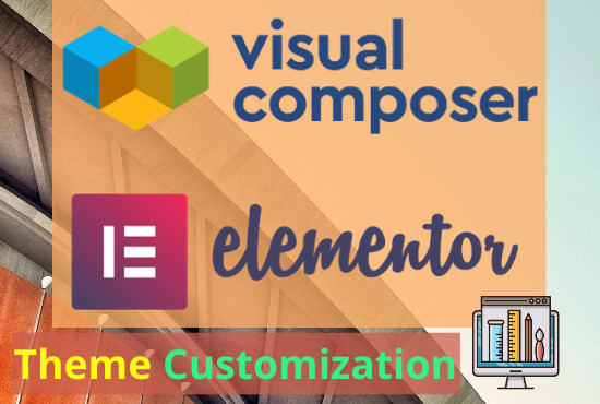 I will design website using elementor pro or visual composer