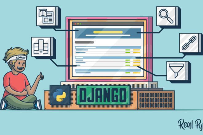 I will develop a website on python django rest framework