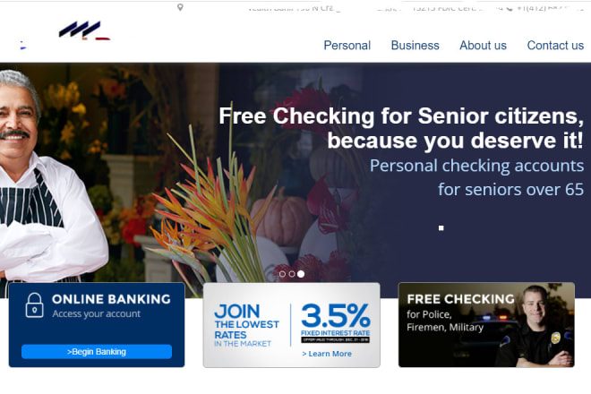 I will develop an online banking website, with email and sms alert