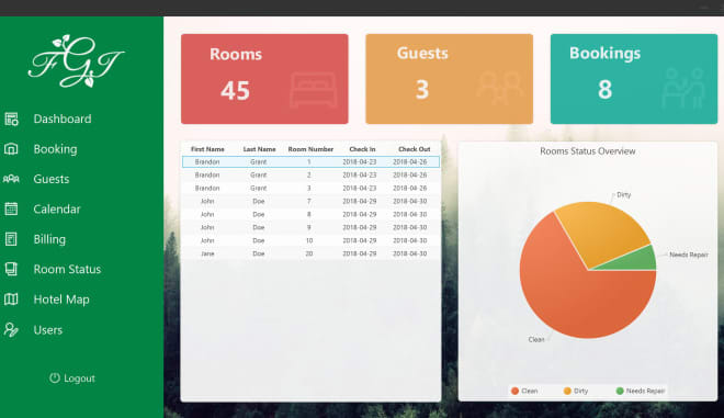 I will develop desktop applications in javafx