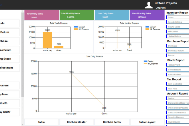 I will develop professional windows form application with database