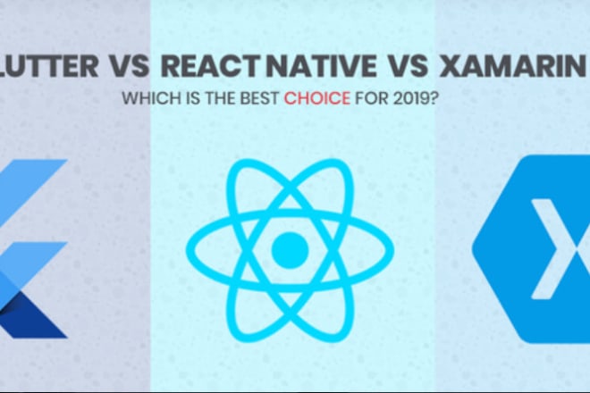 I will develop react native hybrid,flutter or xamarin android and ios mobile app