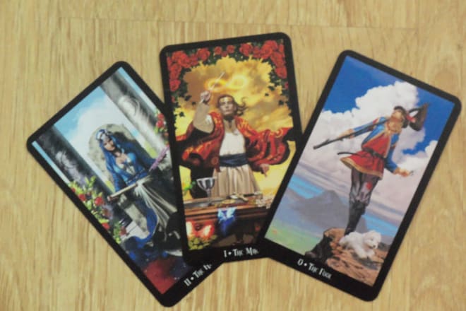 I will do a 3 card tarot reading using the witches tarot