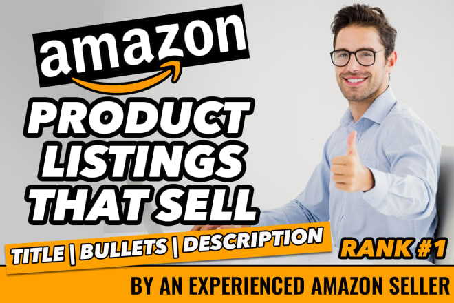 I will do amazon listing optimization write SEO product description