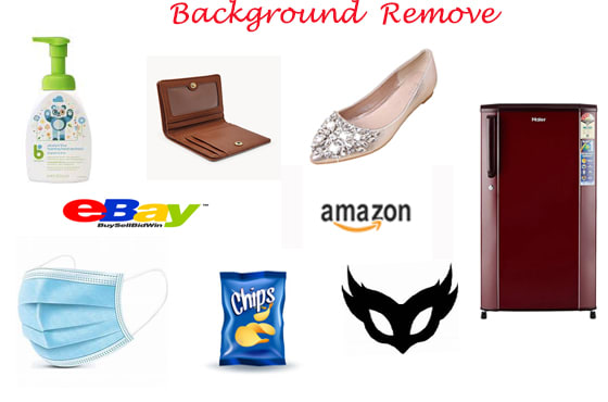 I will do amazon photo edit online product background remove